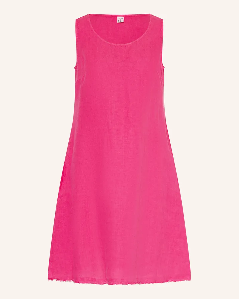 Backstage Leinenkleid Pink
