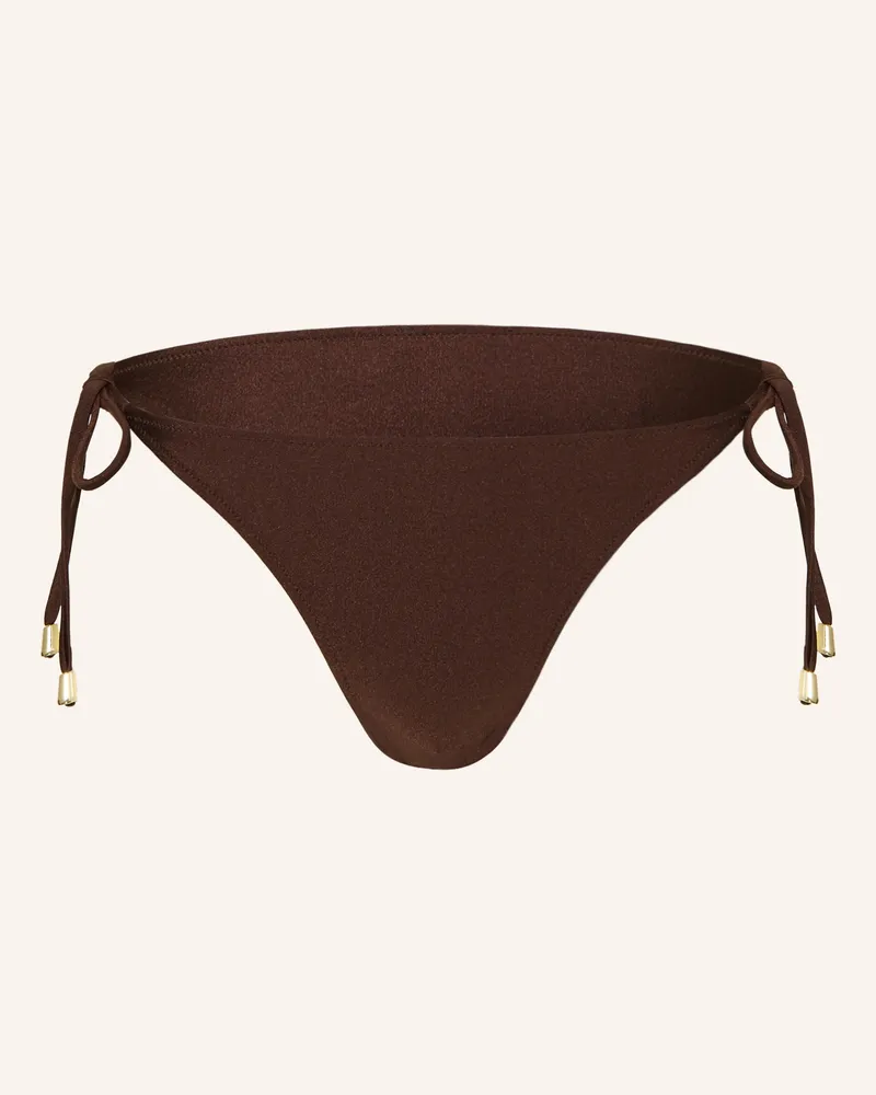 Mrs & HUGS Triangel-Bikini-Hose braun Dunkelbraun