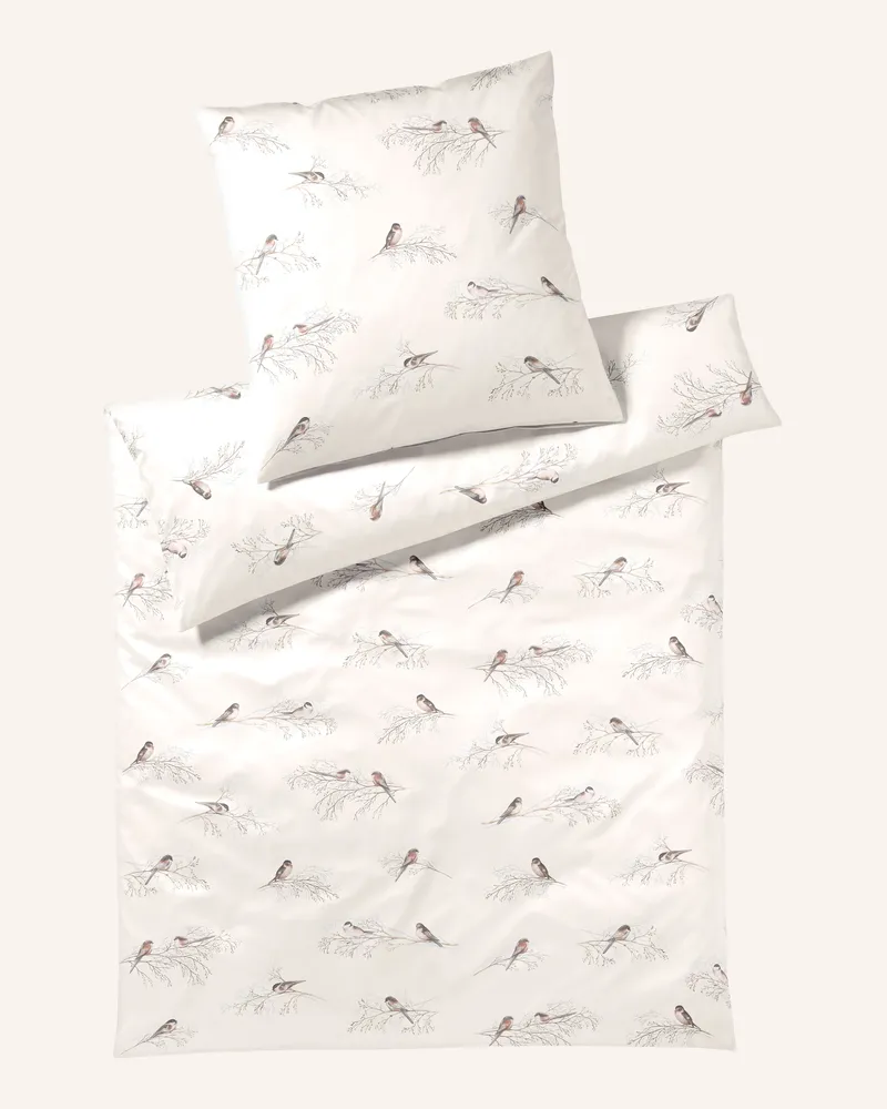 elegante Bettwäsche SPÄTZCHEN Ecru