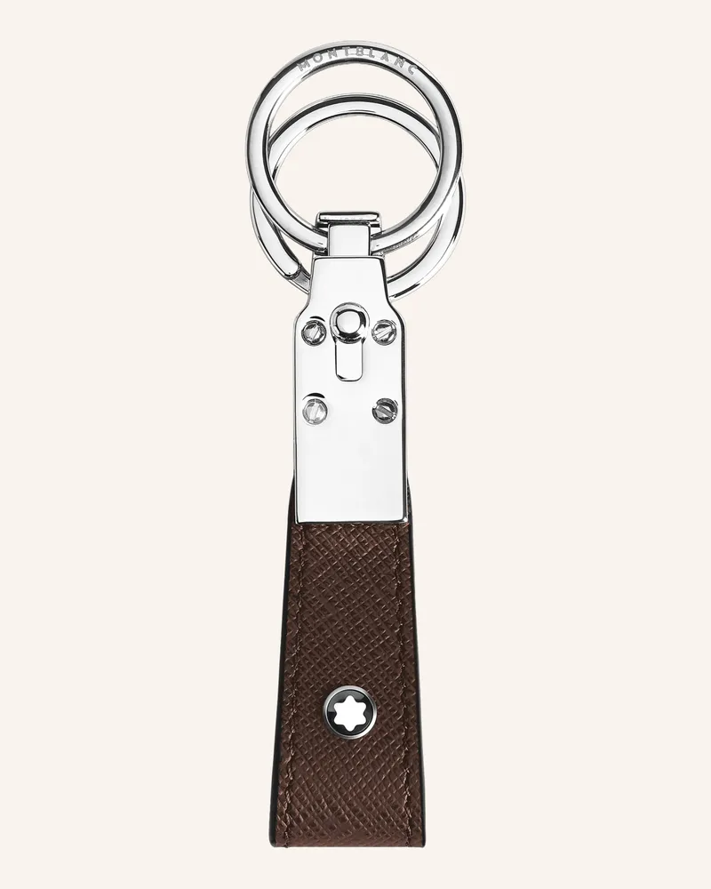 Montblanc Schlüsselanhänger Sartorial schwarz Dunkelbraun
