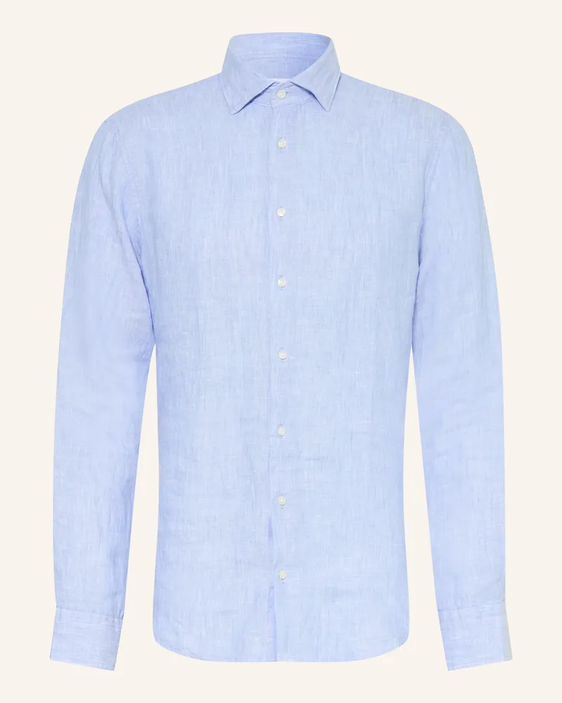 Seidensticker Hemd Shaped Fit blau Hellblau