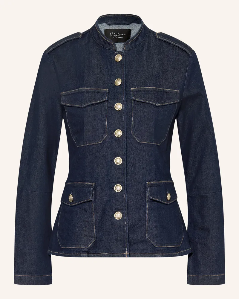 S.Oliver Jeansjacke blau 59z8