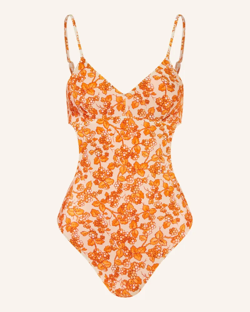 Etro Badeanzug Orange