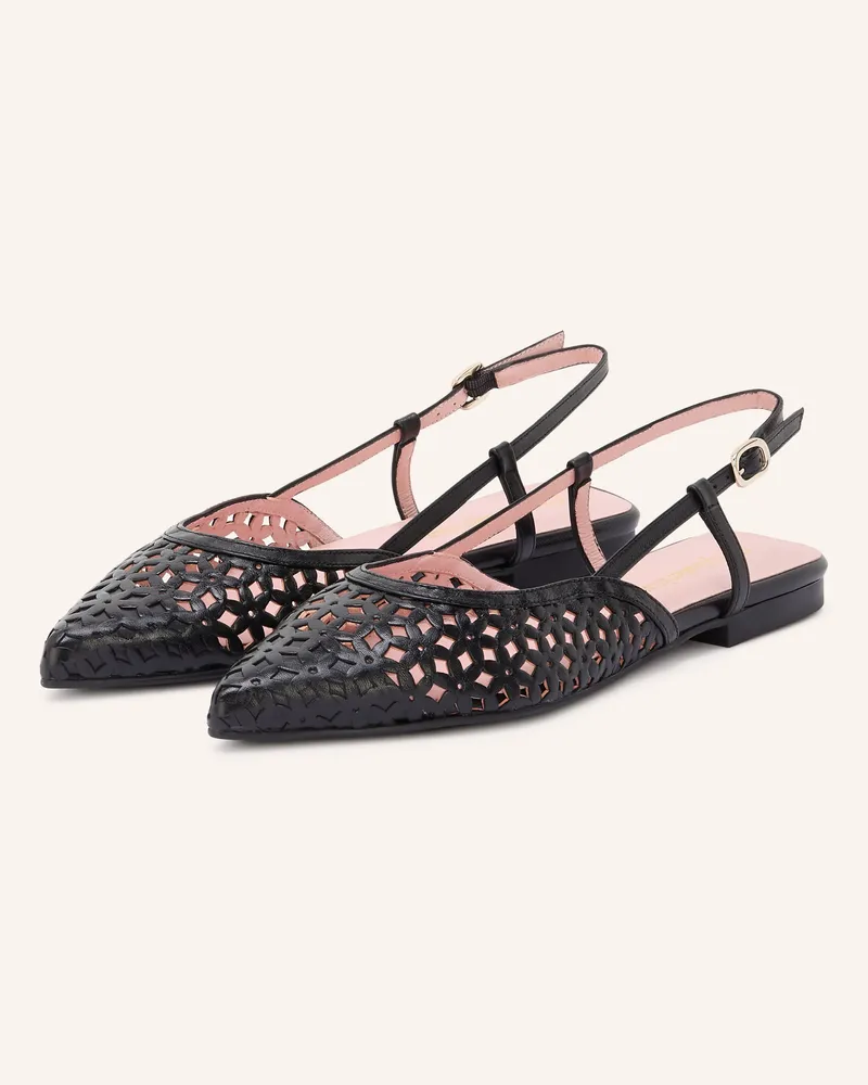Pretty Ballerinas Slingballerinas schwarz Schwarz