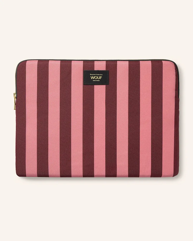 WOUF Laptop-Hülle Sophie rosa Dunkelrot