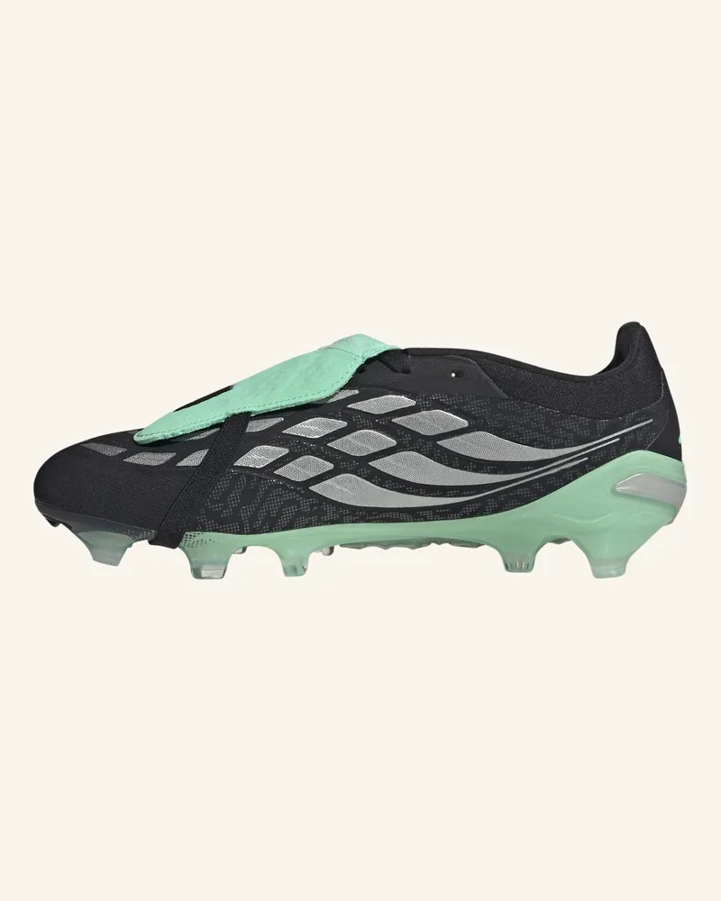 adidas Predator Pro Fussballschuh, Feste Böden, Umschlagbare Zunge schwarz Schwarz