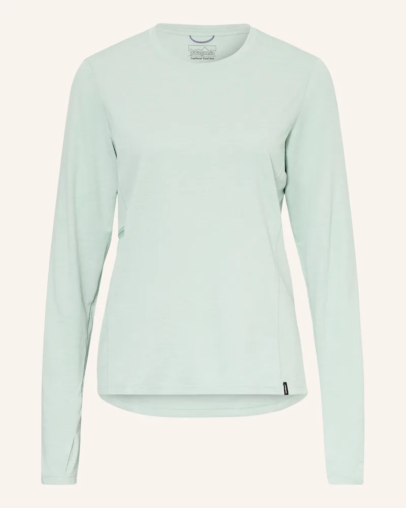 Patagonia Longsleeve Capilene® Cool Sun blau Mint
