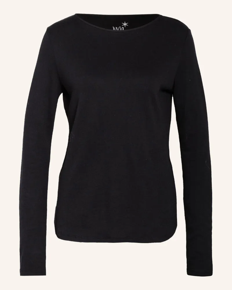 Juvia Longsleeve schwarz Schwarz