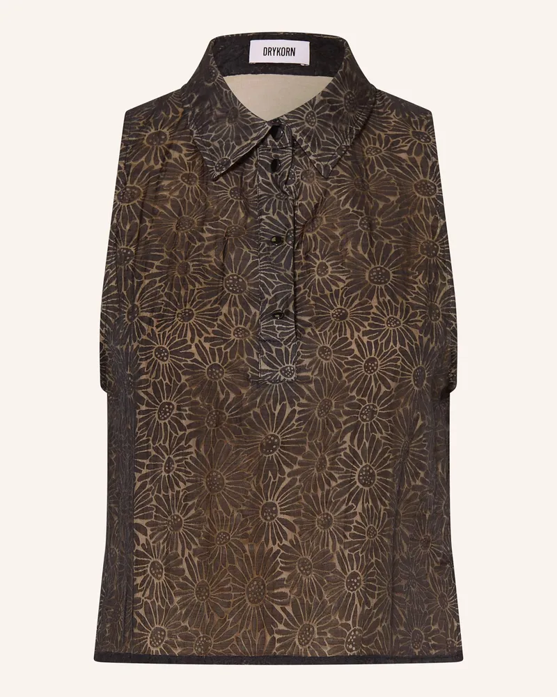 Drykorn Blusentop Shamua schwarz Schwarz