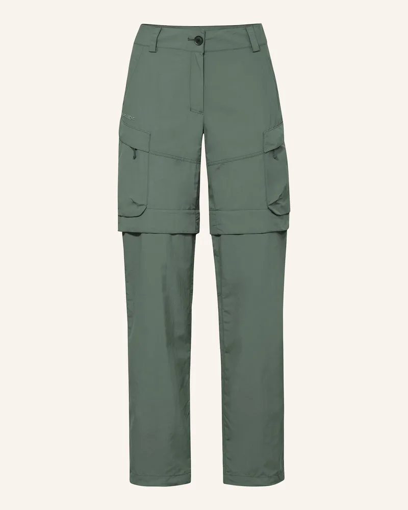 Vaude Zipp-Off-Hose Neyland gruen Mint