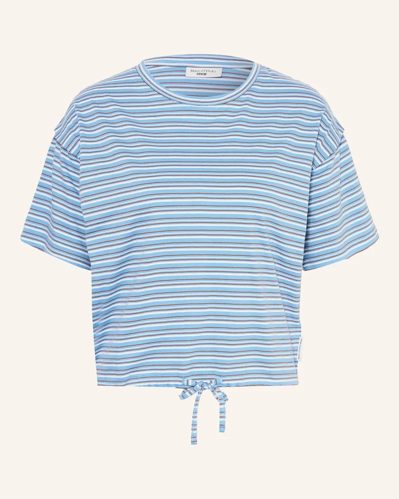 Marc O'Polo T-Shirt blau Hellblau