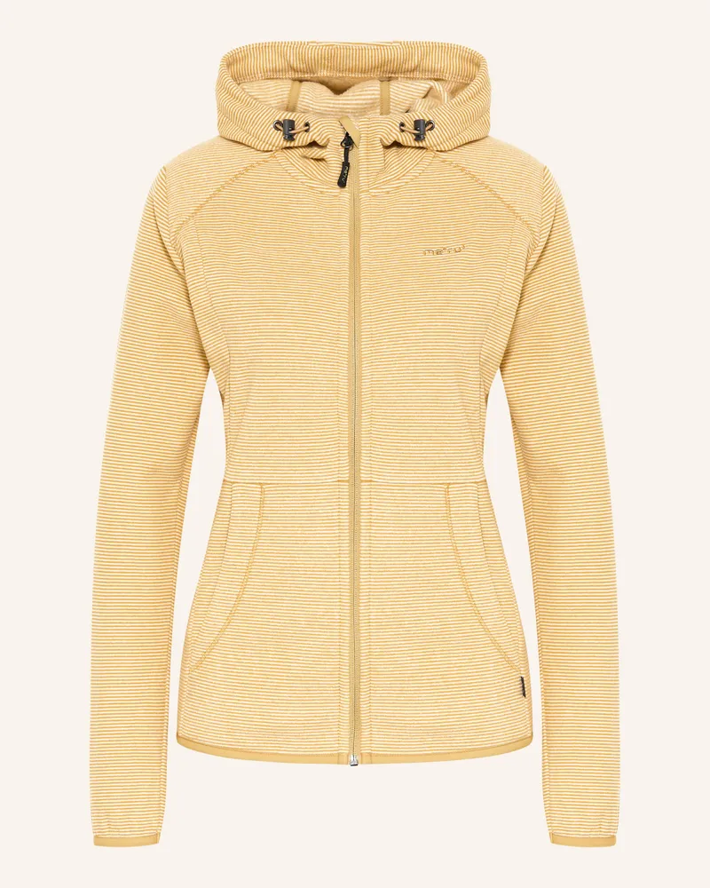 me°ru' Fleecejacke Lourosa gruen Gelb