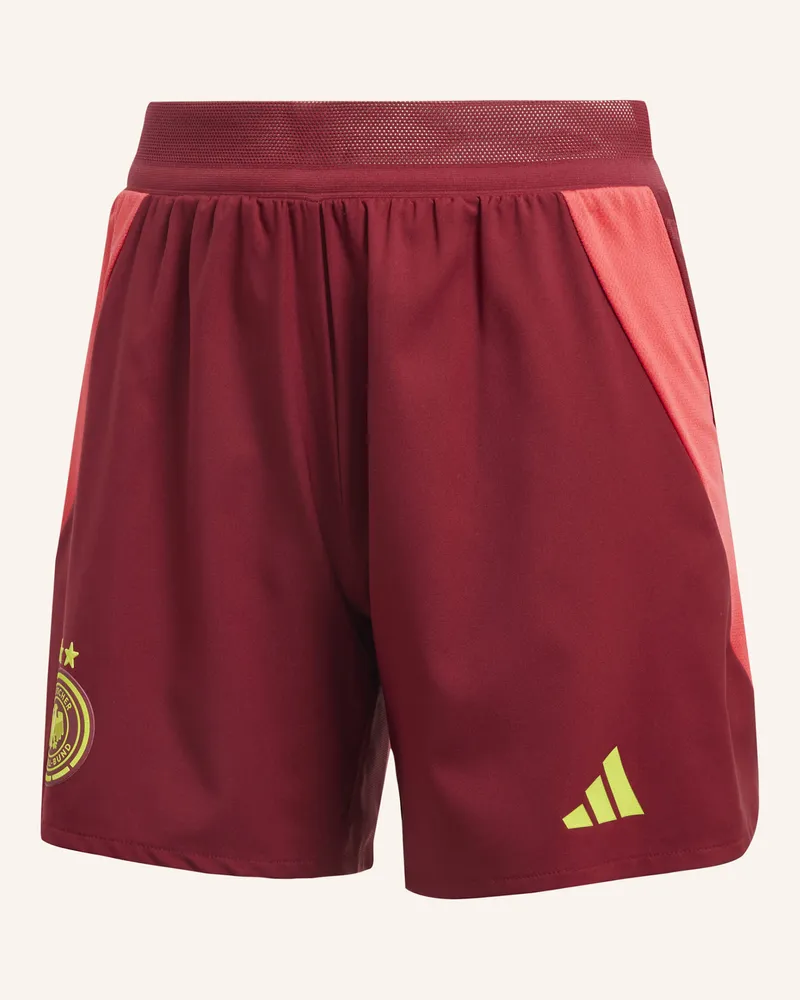 adidas DEUTSCHLAND 25 (FRAUENTEAM) AUSWÄRTSSHORTS AUTHENTIC Rot