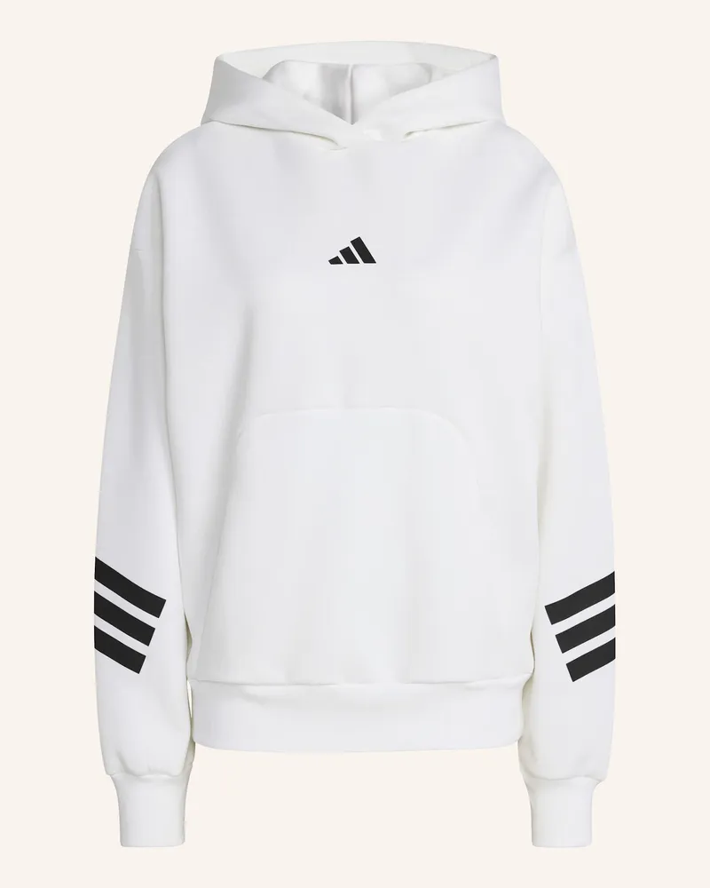 adidas FUTURE ICONS 3-STREIFEN HOODIE Weiss
