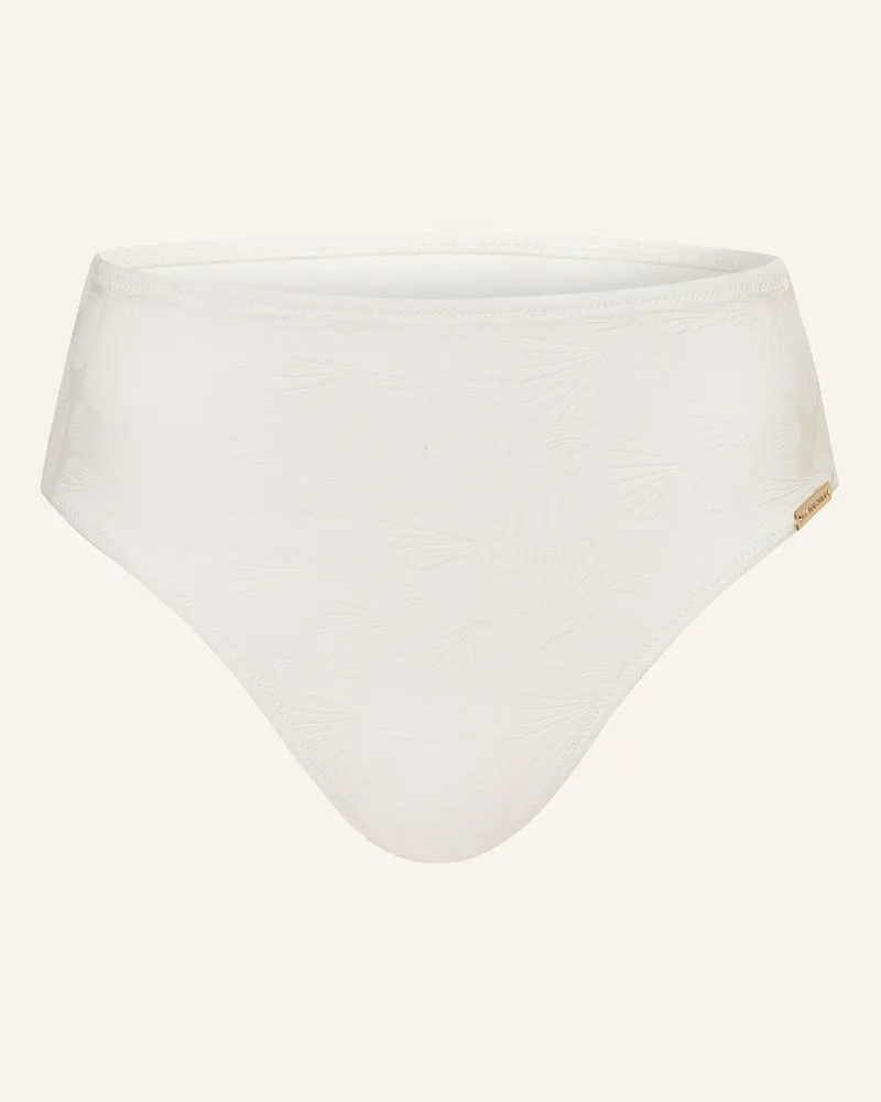 watercult High-Waist-Bikini-Hose Coastal Daydream weiss Ecru