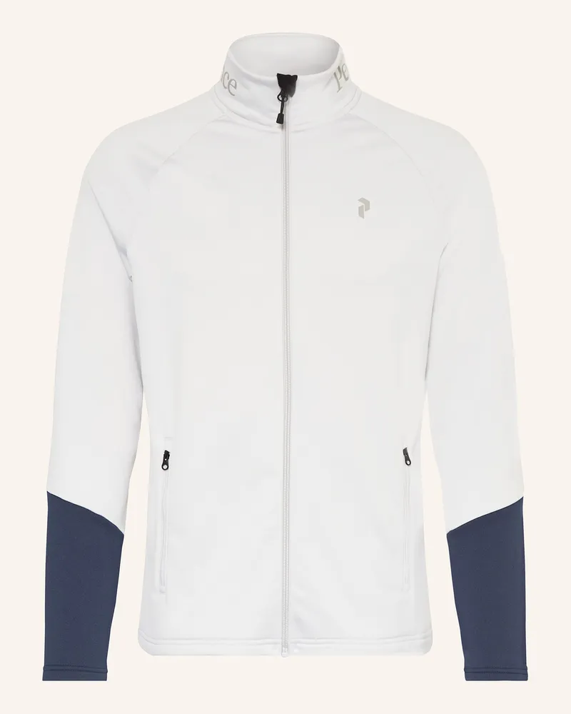 Peak Performance Midlayer-Jacke Rider weiss Hellgrau