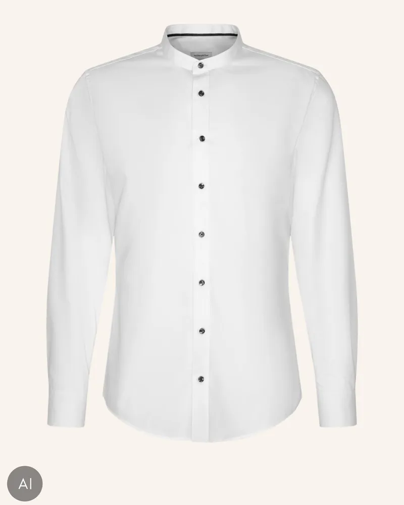 Seidensticker Business Hemd Slim Fit weiss Weiss