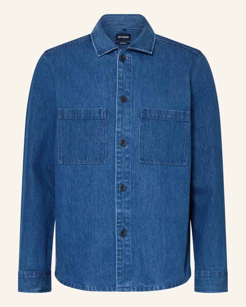 Olymp Jeans-Overshirt blau Blau