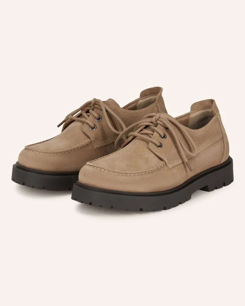 Birkenstock Desert Boots HIGHWOOD MOC LACE Cognac