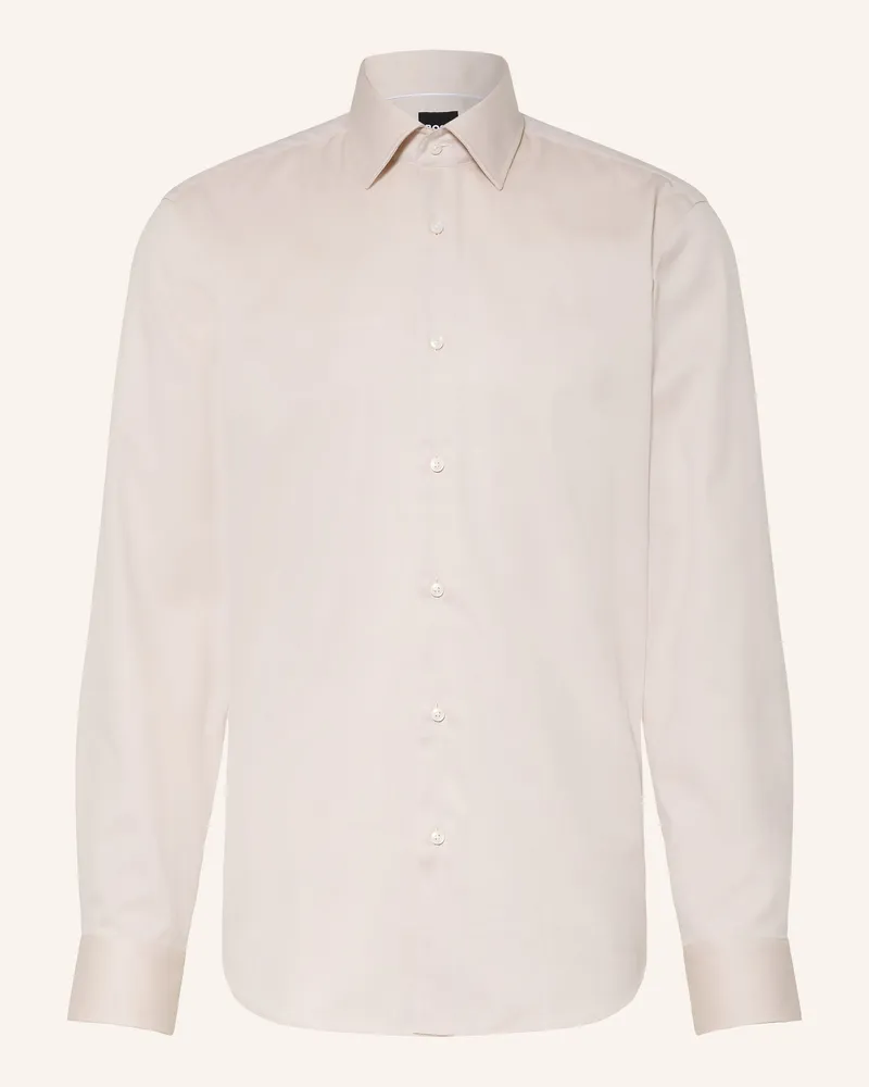 HUGO BOSS Hemd Joe Regular Fit beige Creme