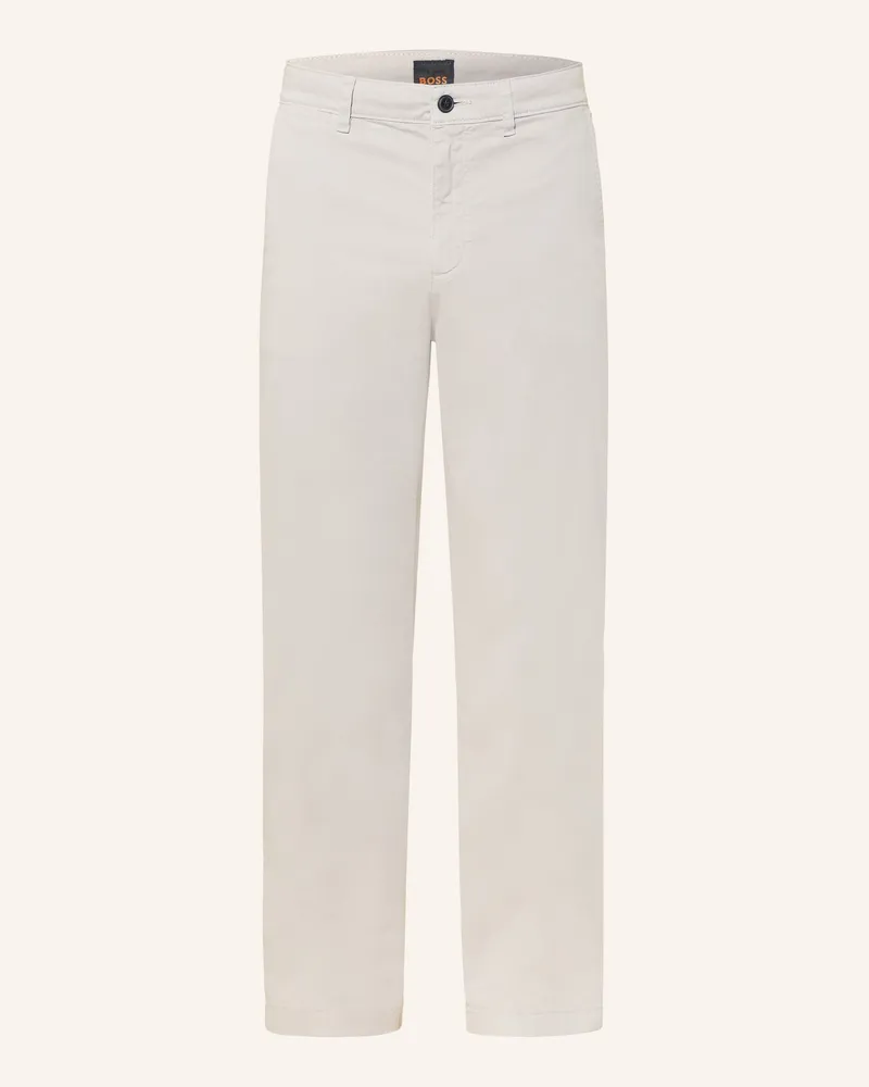 HUGO BOSS Chino Regular-1 Regular Fit beige Creme