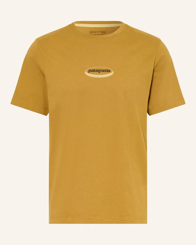 Patagonia T-Shirt 95 braun Cognac