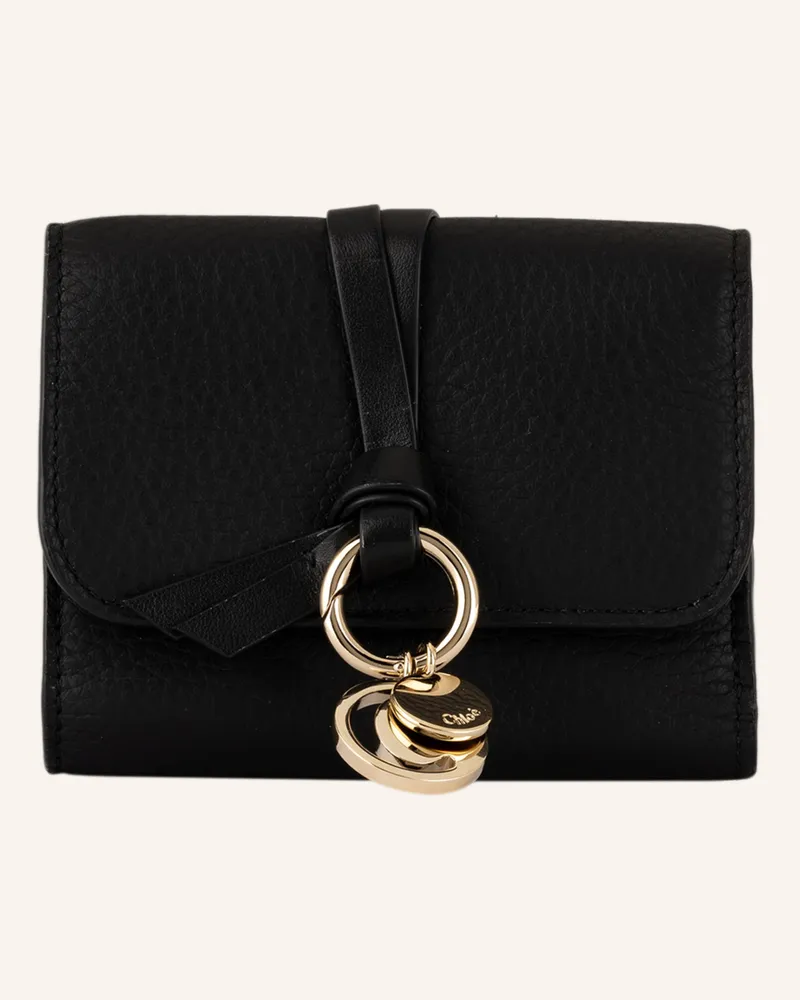 Chloé Geldbörse Alphabet schwarz Black