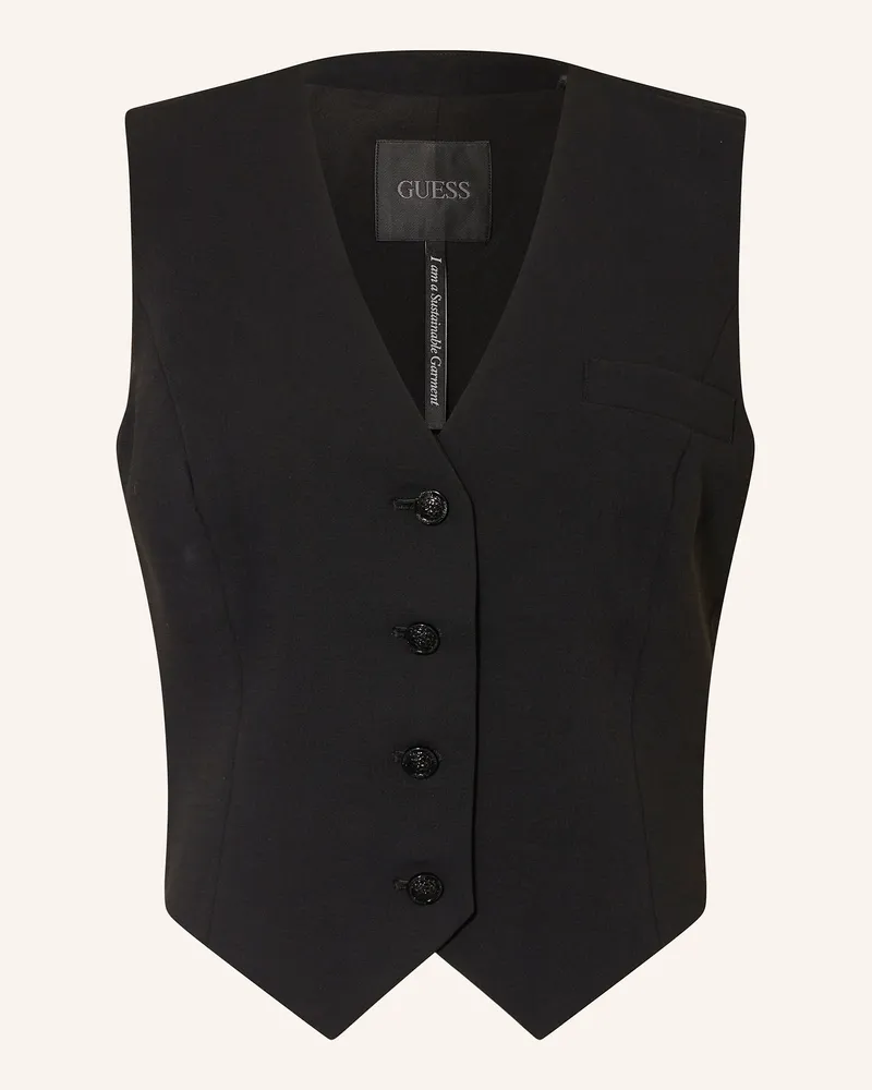 Guess Blazerweste THEOLINE Schwarz