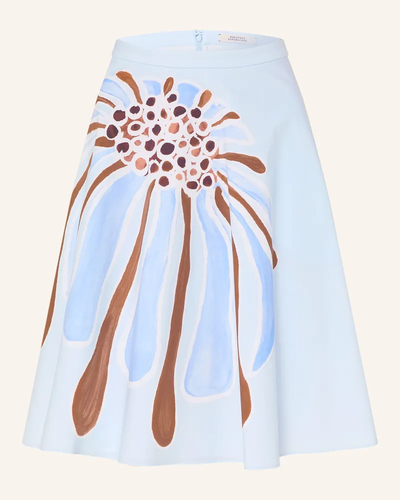 Dorothee Schumacher Rock FLOWER POWER Hellblau