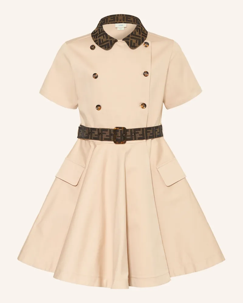 Fendi Kleid beige Camel