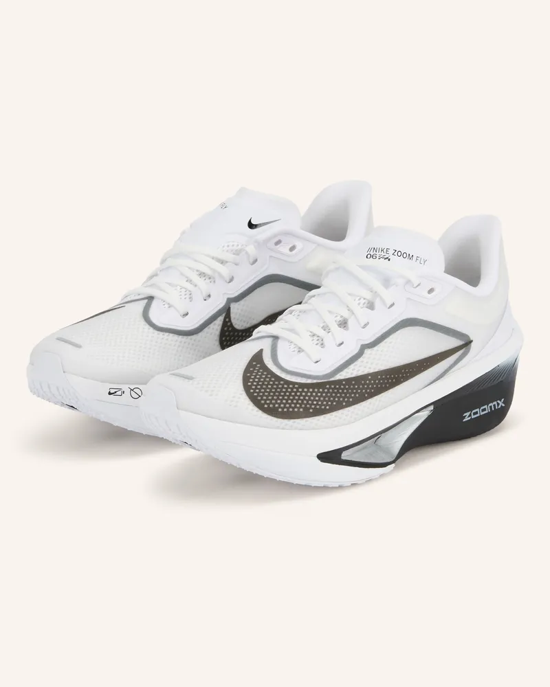 Nike Laufschuhe Zoom Fly 6 weiss Weiss