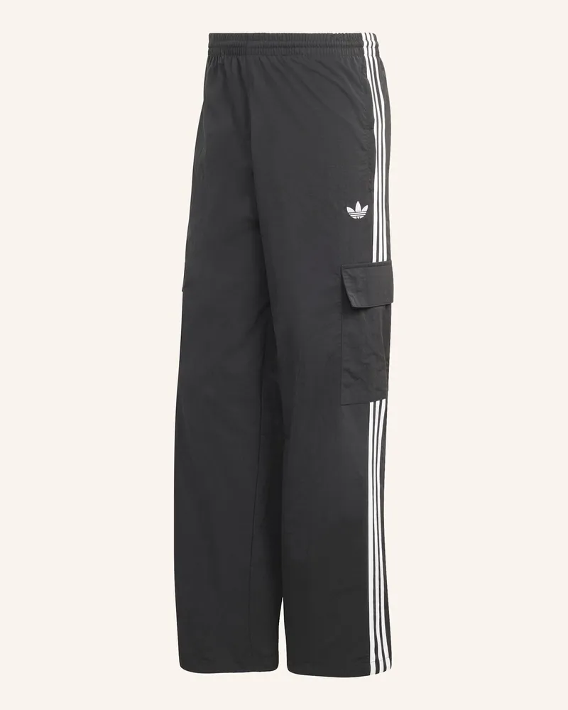 adidas Adicolor Classics 3-Streifen Cargohose schwarz Schwarz
