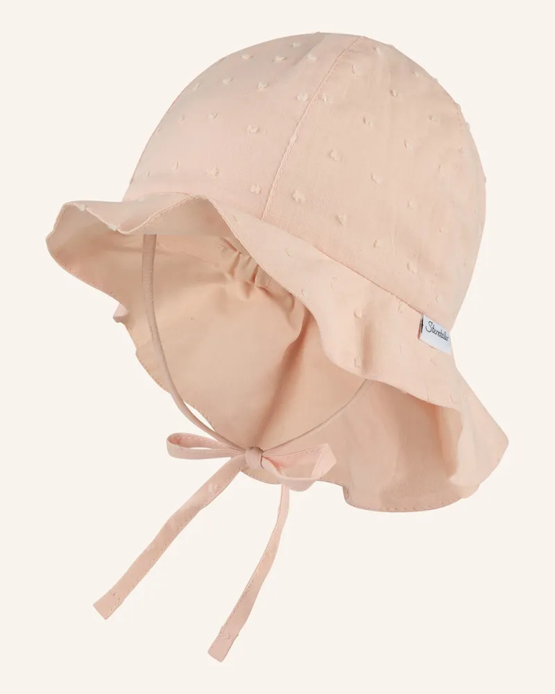 Sterntaler Sonnenhut 3d Punkte rosa Rosa