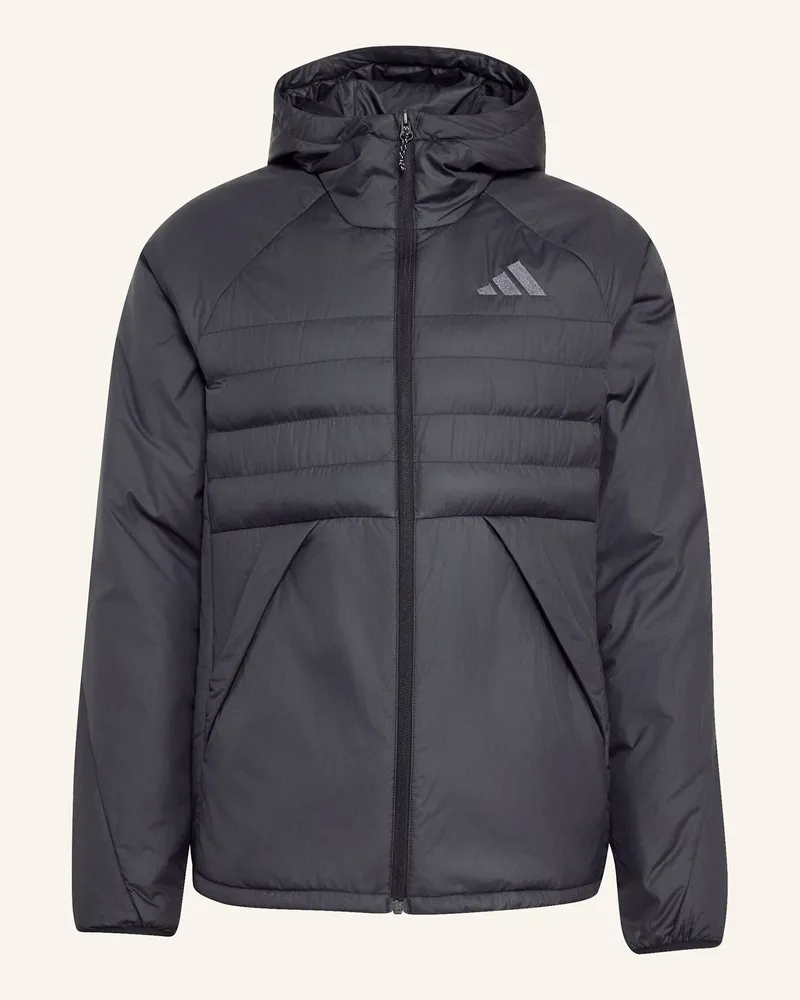 adidas Terrex Multi Climawarm Kapuzenjacke, Isoliert schwarz Schwarz