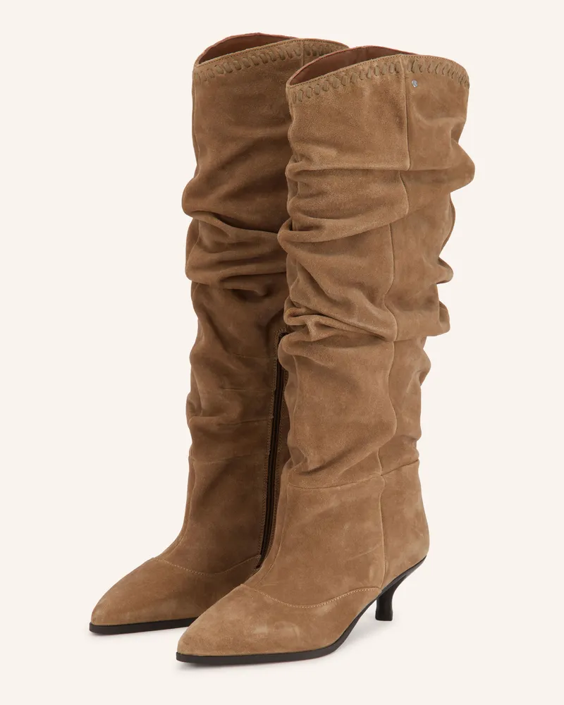 Bronx Stiefel New-Sutton beige Camel