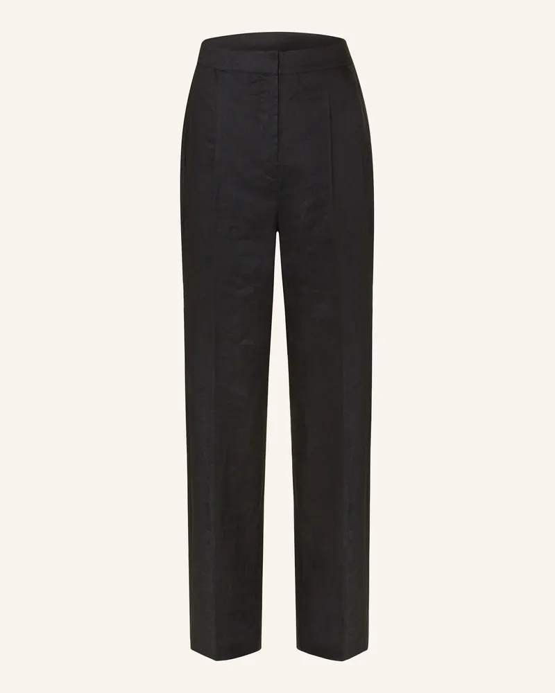 Mrs & HUGS Marlenehose schwarz Schwarz