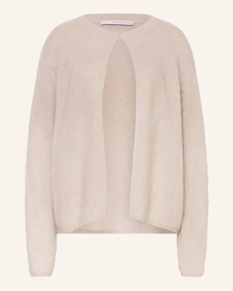 Herzen's Angelegenheit Strickjacke Aus Cashmere beige Taupe