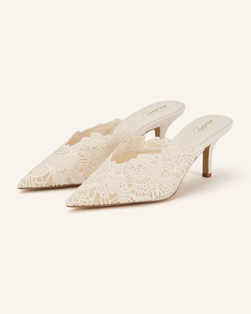 ALDO Mules Galina weiss Creme