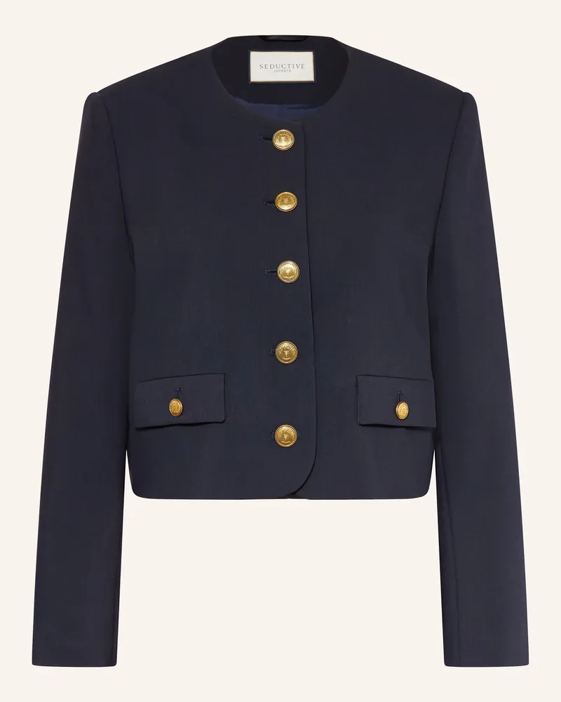 SEDUCTIVE  Kastenjacke Catherine blau Dunkelblau
