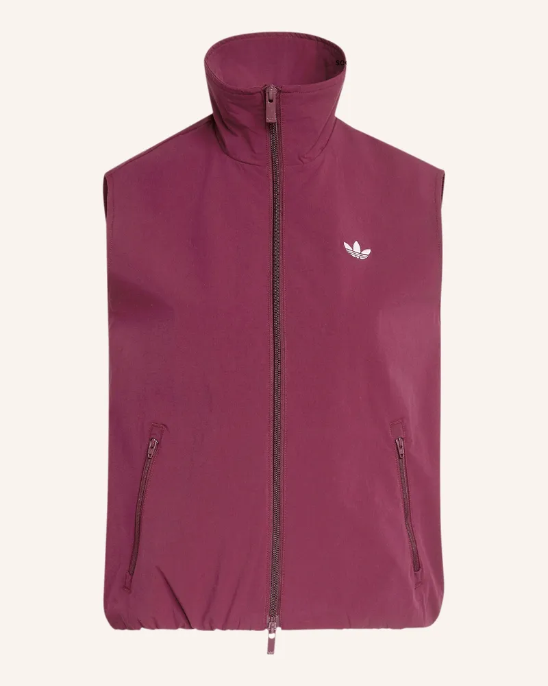 adidas Weste Adilenium 5.0 rot Dunkelrot