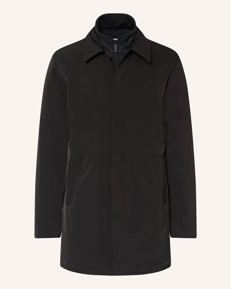 NN 07 Mantel Blake schwarz Schwarz