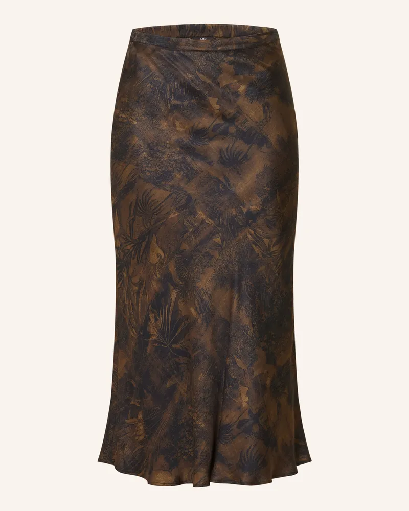 Riani Satinrock Dunkelbraun