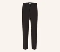 Hose Deger Im Jogging-Stil Extra Slim Fit schwarz