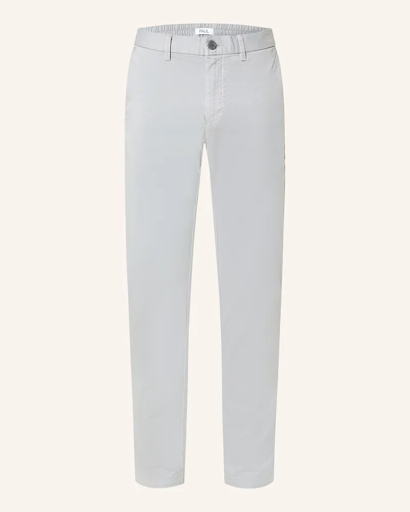 paul Chino Slim Fit Grau