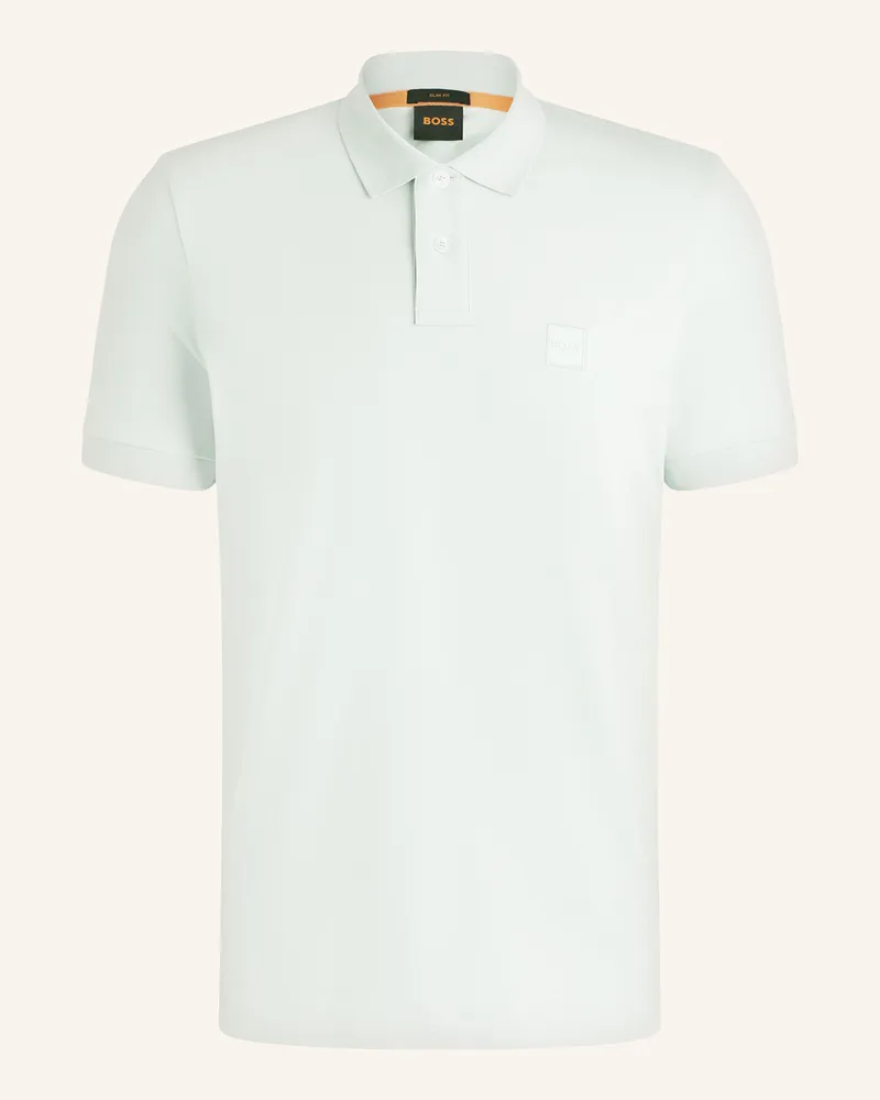 HUGO BOSS Jersey-Poloshirt PASSENGER Hellblau