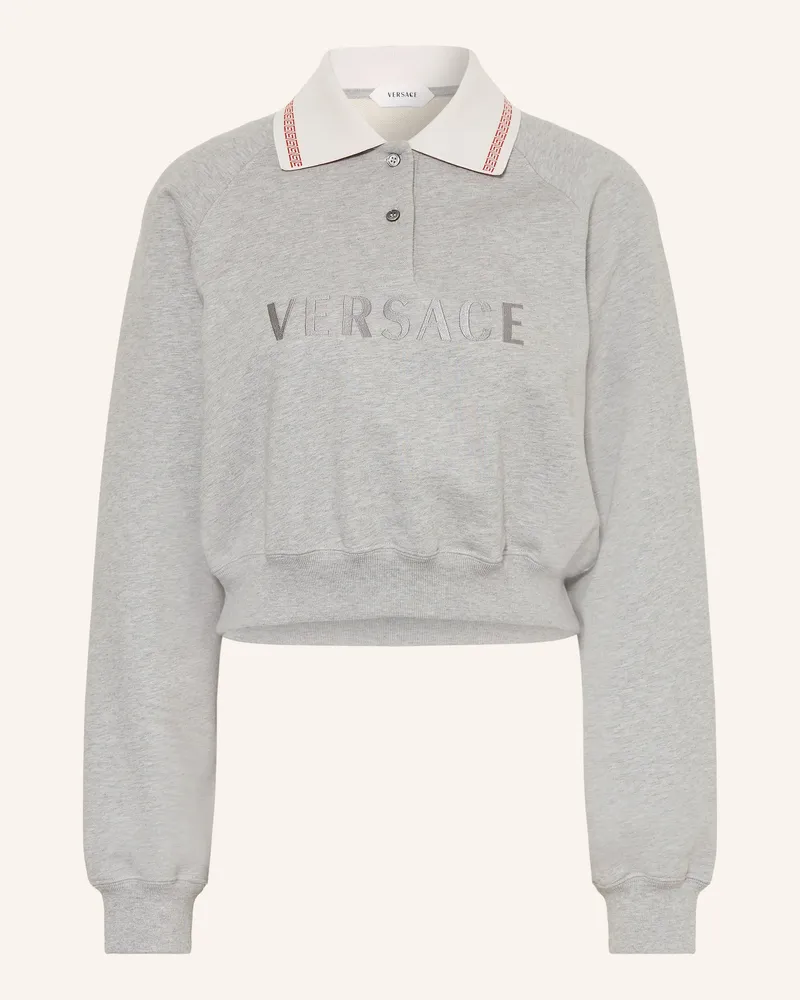Versace Sweatshirt grau Grau