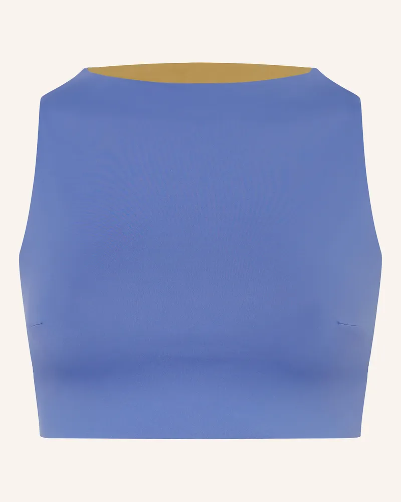 MYMARINI Bustier-Bikini-Top SURFTOP zum Wenden mit UV-Schutz 50 Blau