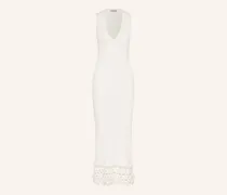Strickkleid beige