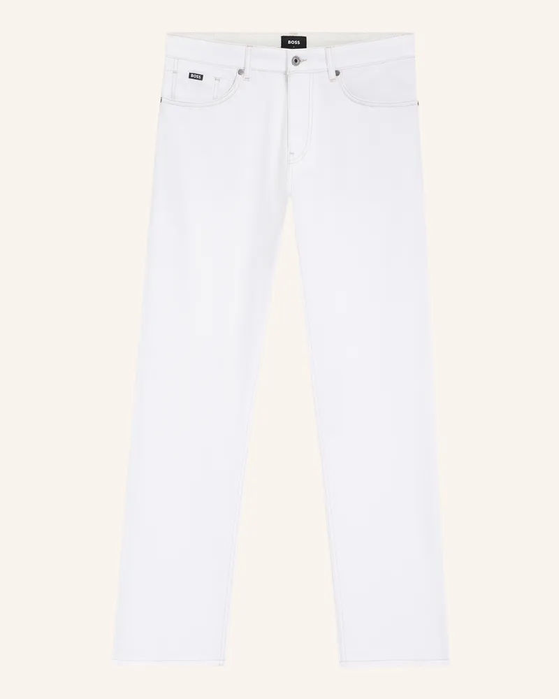 HUGO BOSS Jeans H-Ogden_So Straight Fit Boss X Shohei Ohtani weiss Weiss