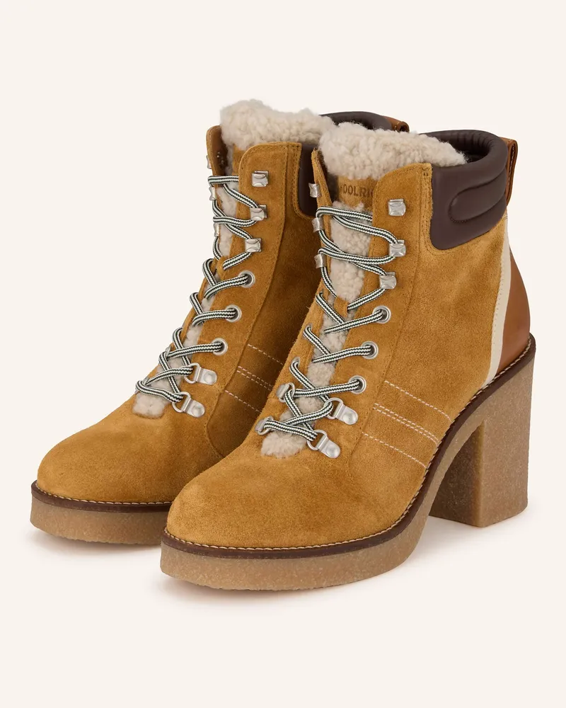Woolrich Schnürboots Camel